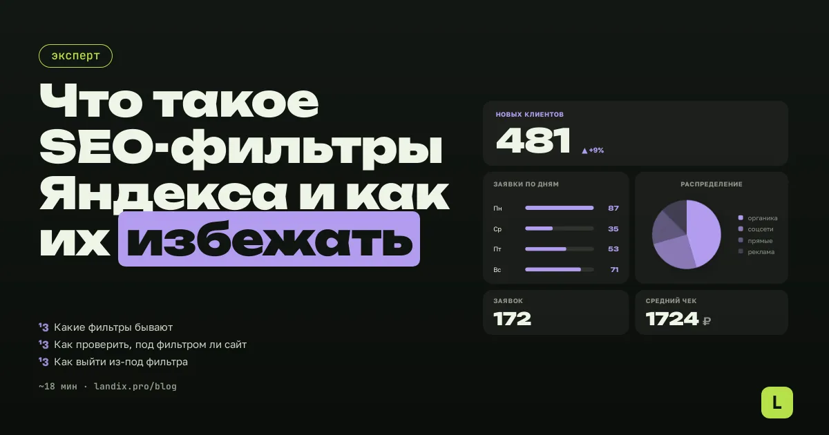 Что такое SEO-фильтры Яндекса и как их избежать