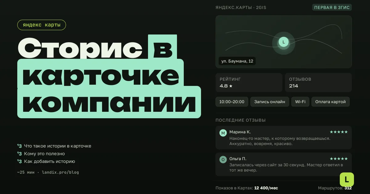 Истории в Яндекс Картах в 2026 году: кому нужны, что публиковать и как добавить